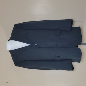 Cezar Del Prado Black Silk Blazer